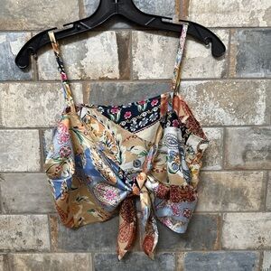 Bohemian Floral Patchwork Camisole